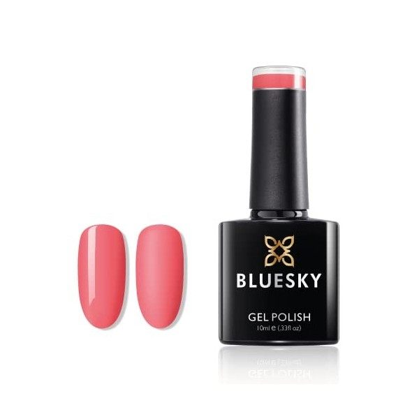 BLUESKY Vernis à ongles gel collection été 2021, Drums Solo Ss2122, 10 ml, bronze, marron, or, perle, scintillant, métallique