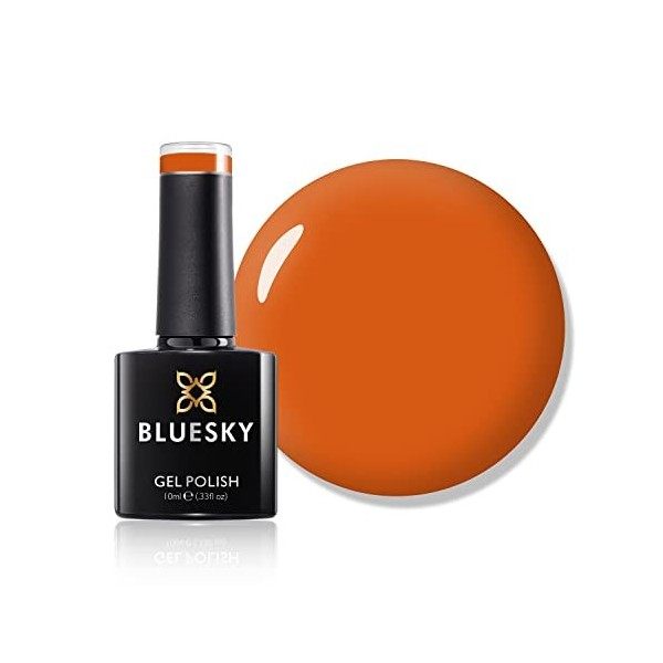 BLUESKY Vernis à ongles gel collection été 2021, Drums Solo Ss2122, 10 ml, bronze, marron, or, perle, scintillant, métallique