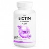 BIOTIN Line@ | 180 comprimés - 6 mois de traitement | Biotine + Sélénium + Zinc pour un mélange complet | 900% VNR