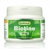 Greenfood Biotine vitamine B7 , 10 mg,dose élevée, 120 gélules - pour la peau et les cheveux Sans additifs artificiels. Sans