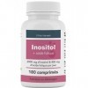 Inositol, idéalement combiné avec de lacide folique, 180 comprimés, myo-inositol pur, hautement dosé : 2000 mg dinositol & 