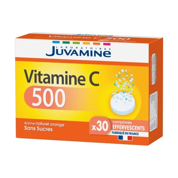 JUVAMINE - Vitamine C 500-30 Comprimés effervescents