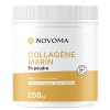 NOVOMA Collagène Marin Poudre Type 1 & 3, Peau Lisse & Articulations Souples, 10g par Portion, Cure de 25 jours, Collagène Br