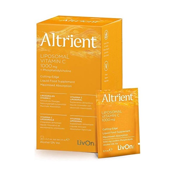 Altrient C - Vitamine C Liposomale, Vitamine C, Liposphérique 1000 mg