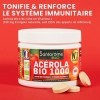 Santarome Bio - Acérola Bio 1000 - Très riche en Vitamine C naturelle - Tonifie & Renforce le Système Immunitaire - A base de