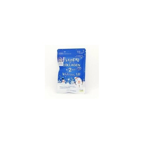 Frozen glutathion 2en1 collagèn whitening blanchissantes Authentique orignal