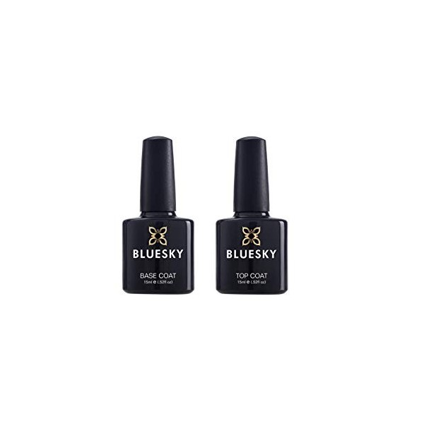 Vernis Bluesky UV/LED de 15 ml lot de 2 