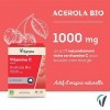 Vitavea - Complément Alimentaire Vitamine C Acérola 100% Bio - Acérola Biologique 1000 mg - Fatigue - Tonus et Vitalité - 24 