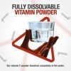 Vitamine C en Poudre 500g - 1000mg par Portion - Vegan 1000 mg de Poudre d Acide L Ascorbique Vit C 500 g pur dans un Emba