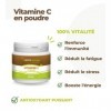 Pierre Jérôme - Vitamine C Poudre 500g - Pure 100% Acide L-Ascorbique - Fatigue, Stress, Energie, Système Immunitaire