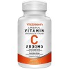 Gélules de vitamine C liposomale 2000 mg - Acide ascorbique de haute puissance sans gluten et vegan - Supplément antioxydant 