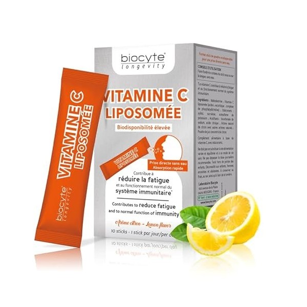 VITAMINE C LIPOSOMEE STICKS BIOCYTE