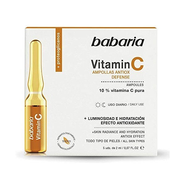 Ampollas Facial Vitamina C - 10 Ml