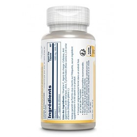 Solaray Vitamine C 1000mg | action rapide et prolongée | 30 comprimés
