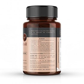 Collagène Marin UltraColl 1000 mg x 180 comprimés 3 à 6 mois de stock . Le seul collagène anti-âge breveté de types I, II, I