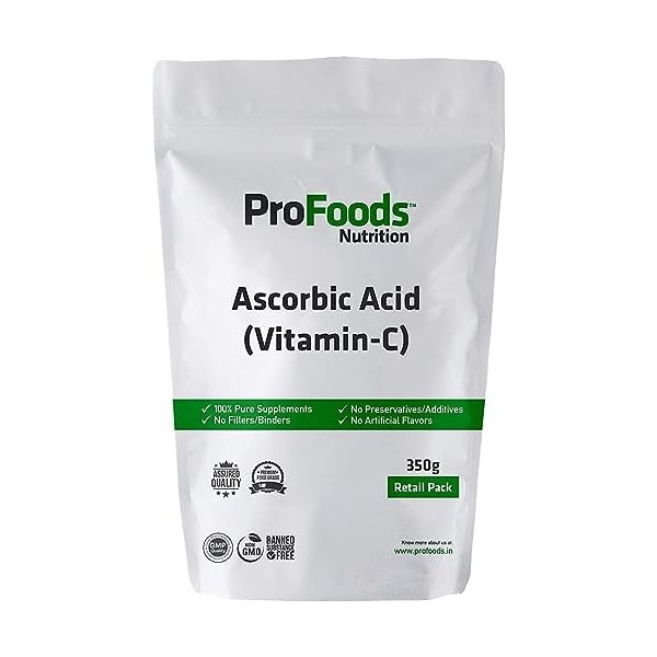 SMED Profoods Acide ascorbique vitamine C 350 g 