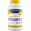 Healthy Origins, High Potency Vitamin C 1.000mg, 360 Capsules végétaliennes, Haute Dose, Testé en Laboratoire, Végétariennes,