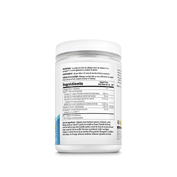 Kal Collagène type I et III | Plus Solusil, Vitamine C et Pycnogenol | 30 doses - 298g