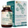 Nature Basics® vitamine C naturelle certifiée & durable en bocal | neutre en CO2 | 180 gélules hautement dosées | 471mg de po