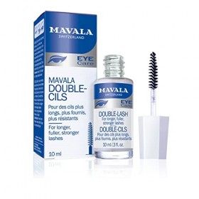 Mavala - Sérum de Nuit dOrigine Naturelle Double-Cils - Cils et Sourcils - Nutritif - Hydratant Booster de Croissance et Rep
