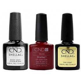 CND Original CND Shellac Decadence Plus Base Coat et Top Coat 7,3 ml