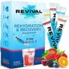 Revival Hydratation Rapide Boisson Électrolyte - Poudre Pour Réhydratante, Supplément Haute Teneur en Vitamine C, Comprimés H