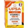 UPSA Vitality, Vitamin C 1000mg Tablet - Pack of 3 Boxes of 20 Tablets Pack 3 