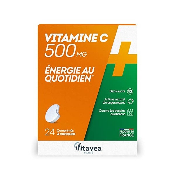 Nutrisanté Vitamine C à Croquer 24 Comprimés