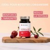 NOVOMA Acerola Bio 1000mg, Riche en Vitamine C Naturelle, Réduit la Fatigue & Renforce le Système Immunitaire, 30 Comprimés À