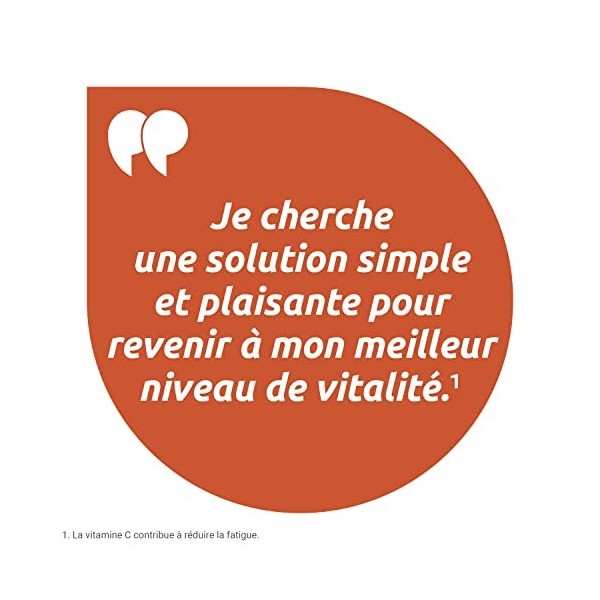 VITASCORBOL - GOMMES - Complément alimentaire à base de vitamine C - Fatigue et système immunitaire - 60 gommes goût citron -