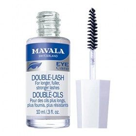 Mavala - Sérum de Nuit dOrigine Naturelle Double-Cils - Cils et Sourcils - Nutritif - Hydratant Booster de Croissance et Rep