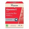 Vitavea - Lot de 3 compléments alimentaires Tonus Energie - Vitamine C acerola BIO, Tonus et vitalité + Vitamine D3, défenses