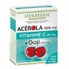 HERBESAN ACEROLA 1000 + GOJI - 30 comprimés à croquer