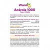 VITAMIN 22 - Acerola 1000 - Vitamine C 100% dorigine naturelle - Sans sucre - Sans gluten - Goût Cerise - Cure de 24 j - 24 