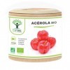 Acerola Bio - Bioptimal - Complément Alimentaire - Extrait dAcérola en Gélule - 17% de Vitamine C Biodisponible - Anti-Fatig