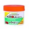 HERBESAN®-ACEROLA 1000 + GOJI-Haute concentration en Vitamine C-Réduction de la fatigue- Acérola naturelle - 90 comprimés à c