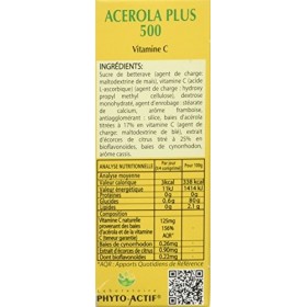 PHYTO ACTIF - Acérola Plus 500 30 Cps