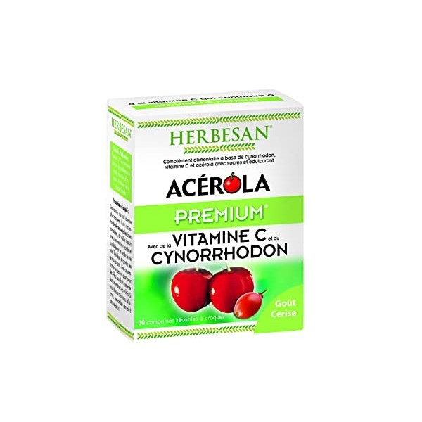 HERBESAN®- ACEROLA PREMIUM - 30 comprimés à croquer