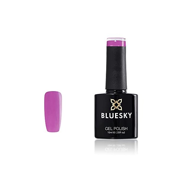 Vernis à ongles gel Bluesky, Creekside - 80596, bleu, pastel, léger, durable, résistant aux puces, 5 ml nécessite du séchage