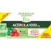 HERBESAN® - ACÉROLA 1000 BIO - Haute concentration en Vitamine C-Réduction de la fatigue -Maxi pot de 60 comprimés à croquer