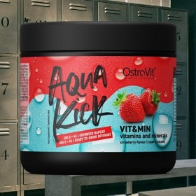 OstroVit Aqua Kick 300g Vit&Min - Fraise