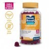 Novaboost - Complément Alimentaire - Gummies Gorge Irritée - Saveur Menthe/Citron Faible Teneur en Sucre - Vegan & Sans Glute