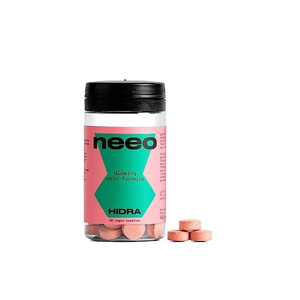 NEEO | Vitamines pour la Peau Anti-Âge | Formule Teint Éclatant Riche en Actifs Naturels | Booster de Collagène | Fabriqué en