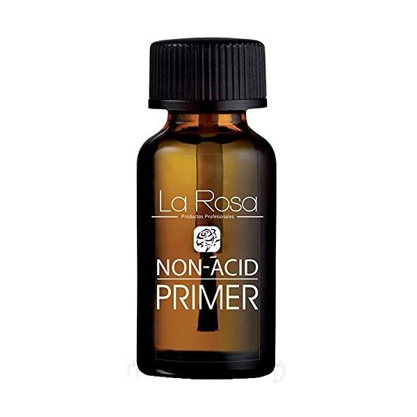 La Rosa PRIMER - Primer pour ongles plats - Nail Prep Bond Primer pour la technique de vernis à ongles gel et UV Non-Acid 