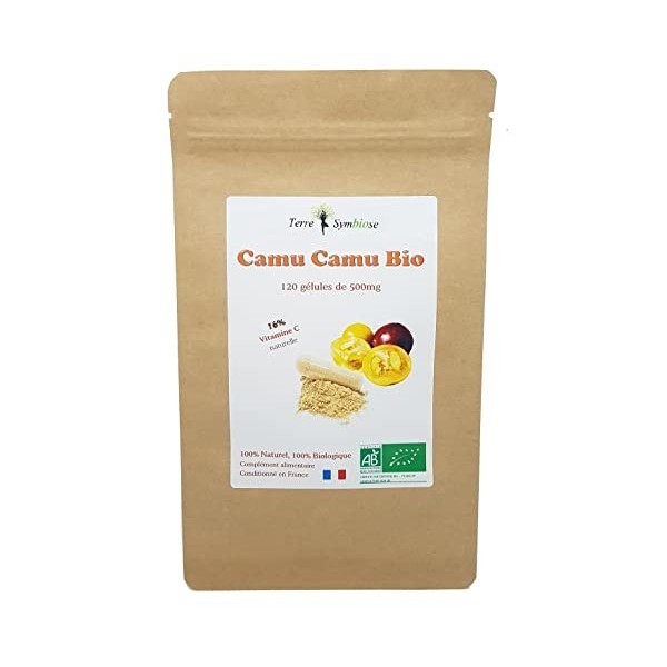 Camu Camu Bio - 120 gélules de 500mg