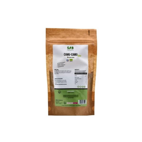 SFB Laboratoires - Camu-Camu Bio - Source d’antioxydants et de Vitamine C - 150g