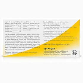 DAY-OXYDOSE 30 Comprimés | Antioxydant puissant naturel | Vitamine C, vitamine E, sélénium | Fournit lapport quotidien néces