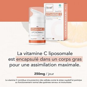 Vitamine C Liposomale Spray Gel 50ml HexaVITA® Hexa3 Mangue 