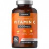 Vitamine C 1000 mg | 120 Comprimés Végétaliens | Alternative aux Capsules | by Horbaach