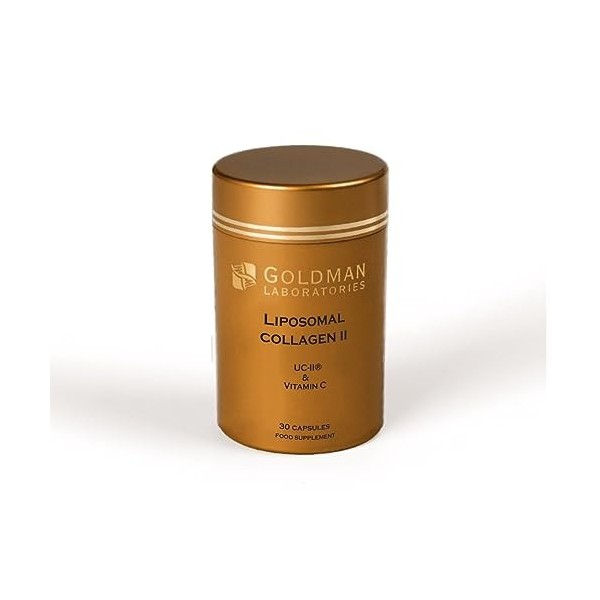 Liposomal Collagen 2 - UC-II & vitamine C - Goldman Laboratories - Peau - Articulation - Cartilage - 30 gélules